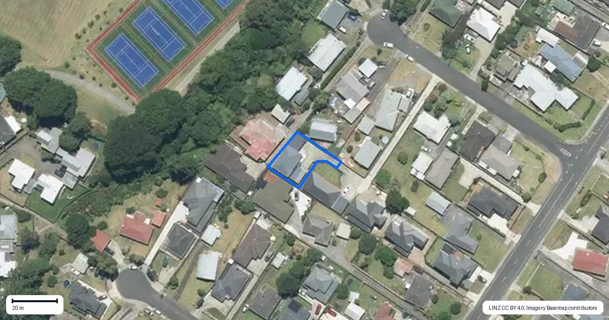 Property context map for 6A Dennis Road, Papatoetoe, Auckland