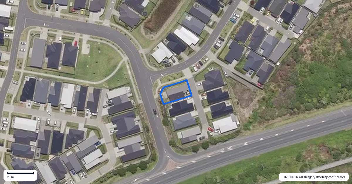 Property context map for 2 Kotata Lane, Poike, Tauranga