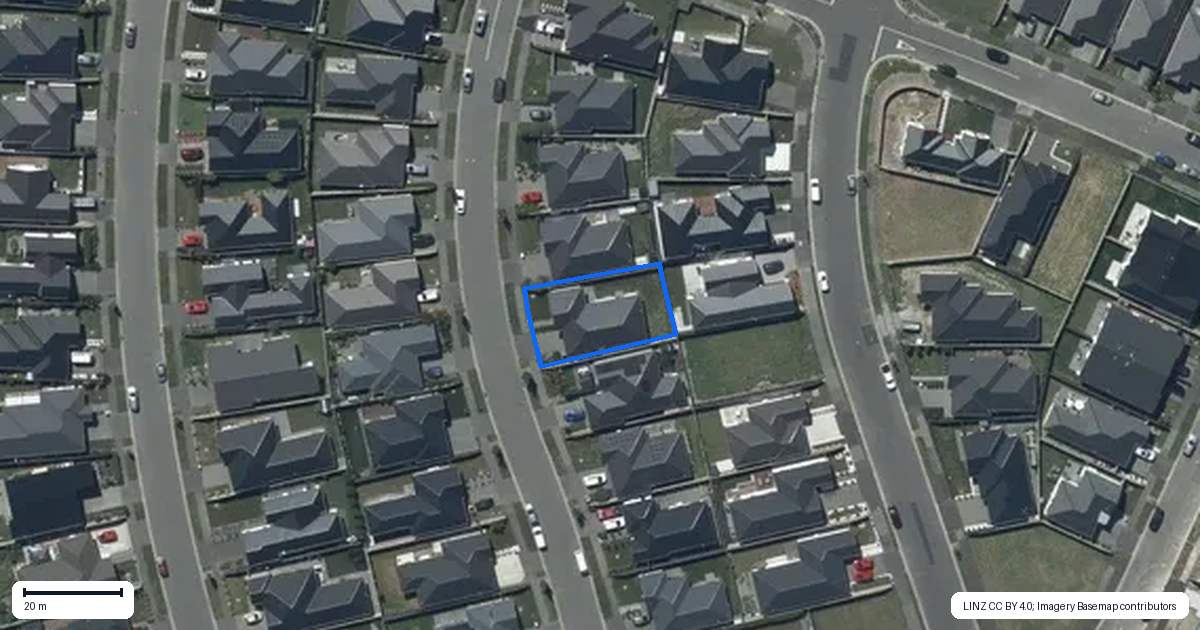 Property context map for 12 Allied Road, Halswell, Christchurch