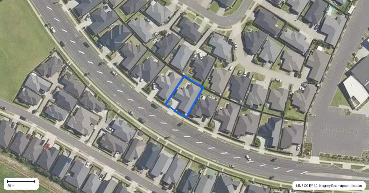 Property context map for 221 Te Okuroa Drive, Papamoa