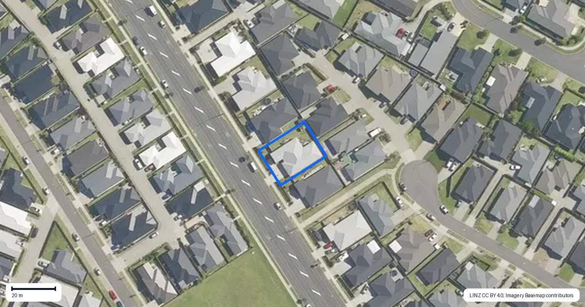 Property context map for 203 Te Okuroa Drive, Papamoa