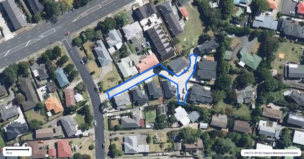 Property context map for 4 Pikareka Lane, Pakuranga, Auckland
