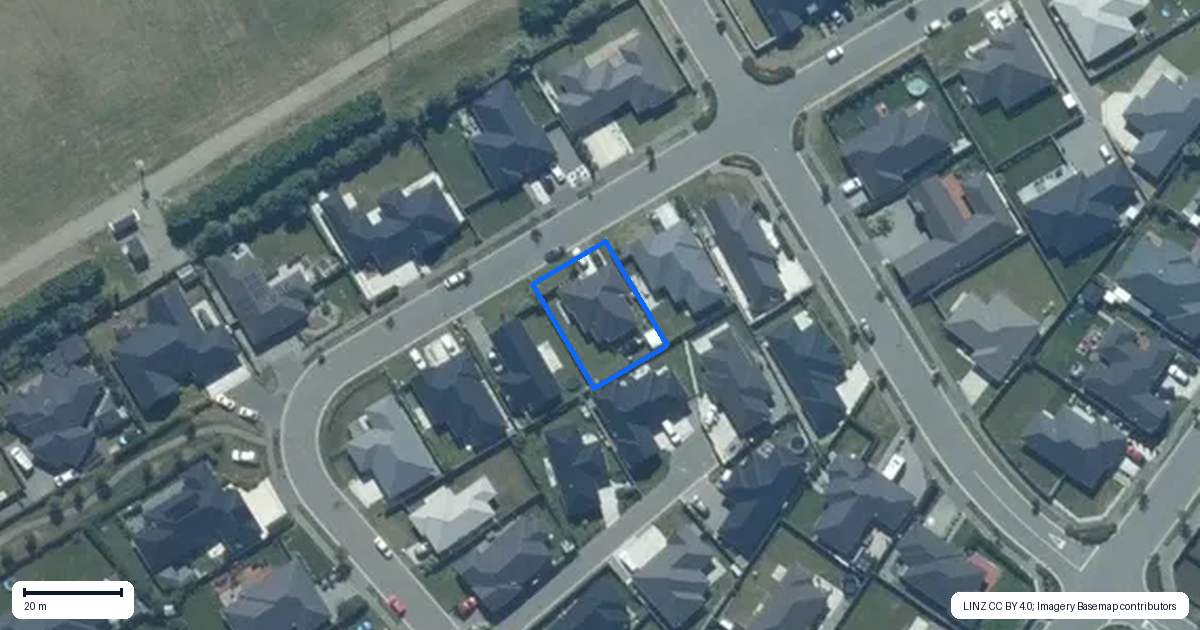 Property context map for 60 Lucca Crescent, Rolleston