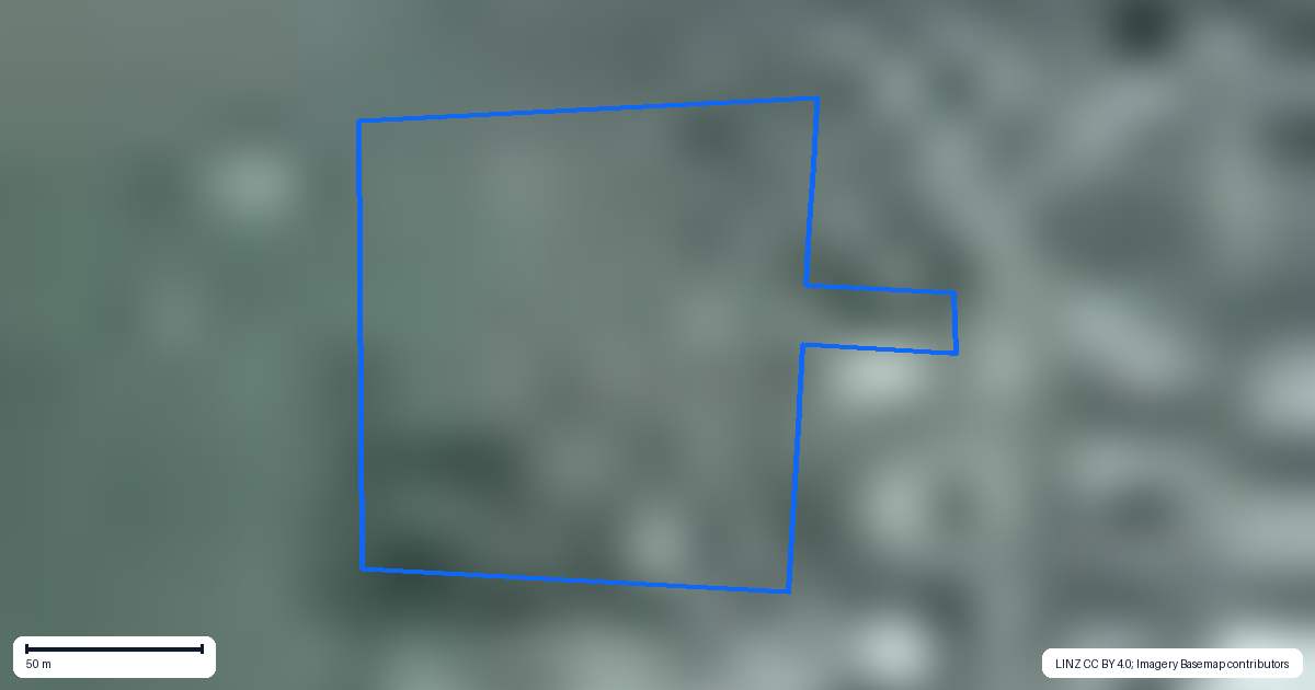 Property context map for 18 Spring Place, Leeston