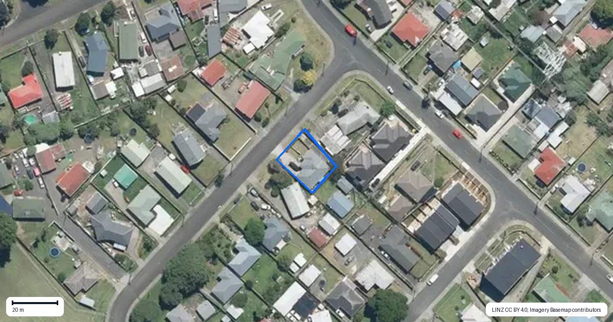 Property context map for 4A Whitley Crescent, Otara, Auckland