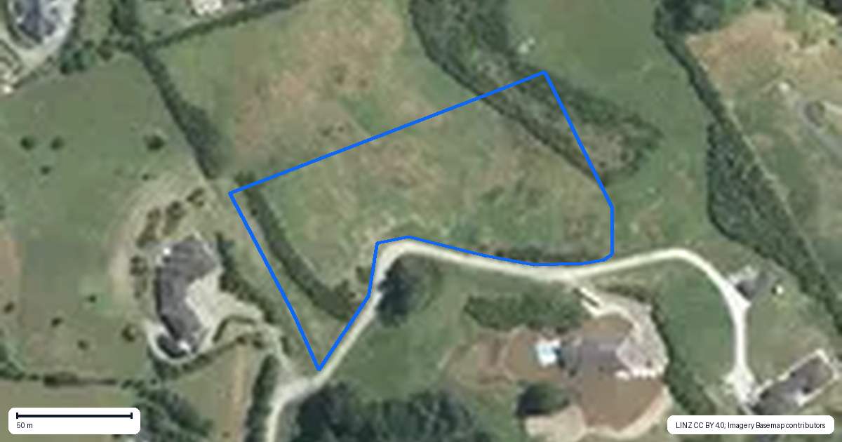 Property context map for 631 Drury Hills Road, Drury