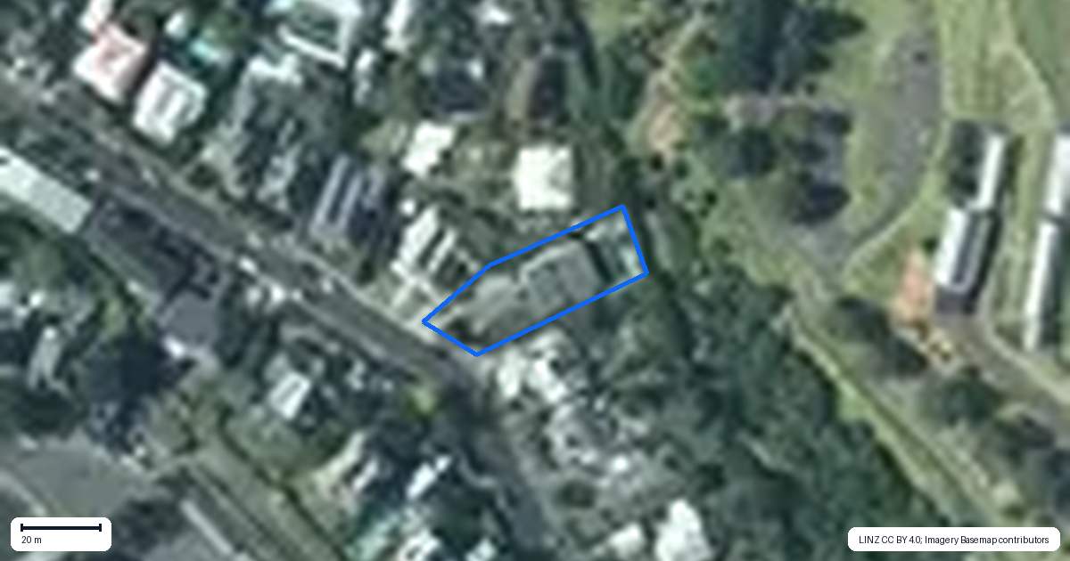 Property context map for 19 Jubilee Avenue, Devonport, Auckland