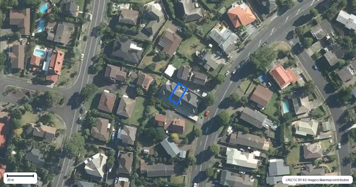 Property context map for 65C College Road, St Johns, Auckland