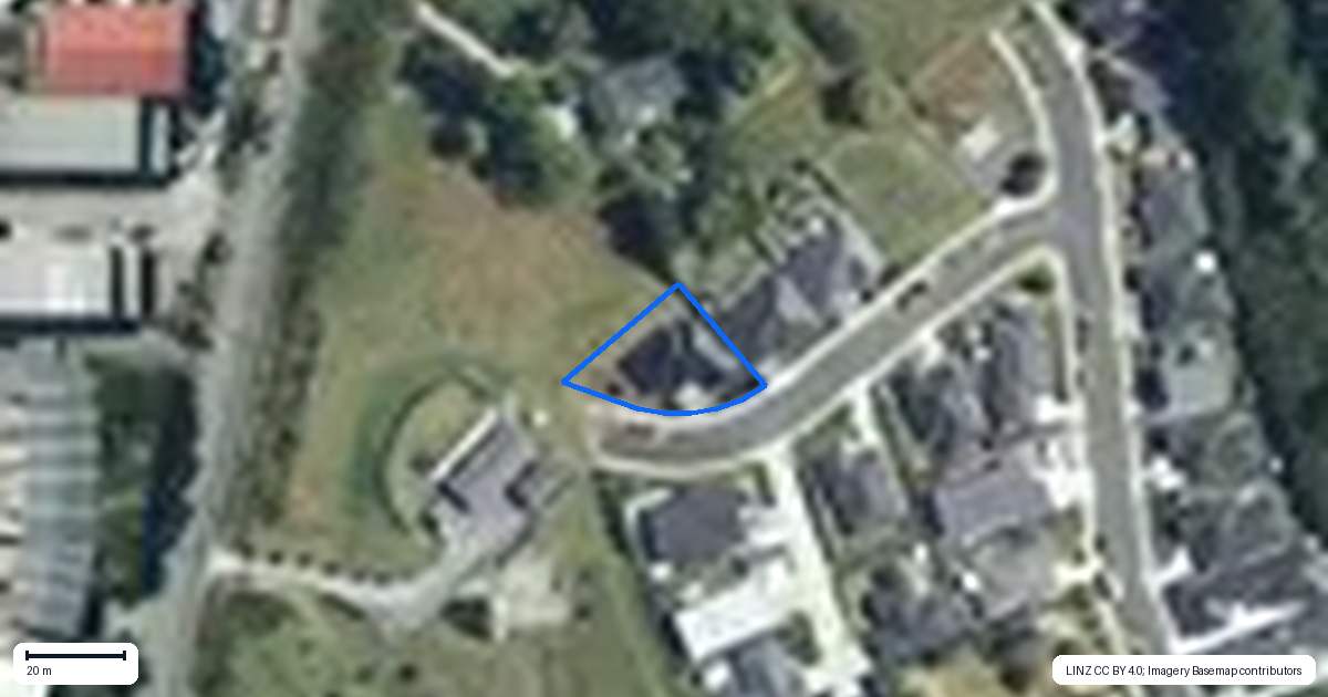 Property context map for 10 Alfred Peter Crescent, Warkworth