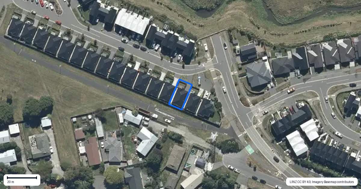 Property context map for 5 Piripiri Place, Broomfield, Christchurch
