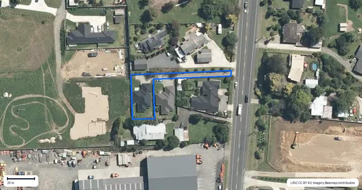 Property context map for 2/907 Ohaupo Road, Te Awamutu