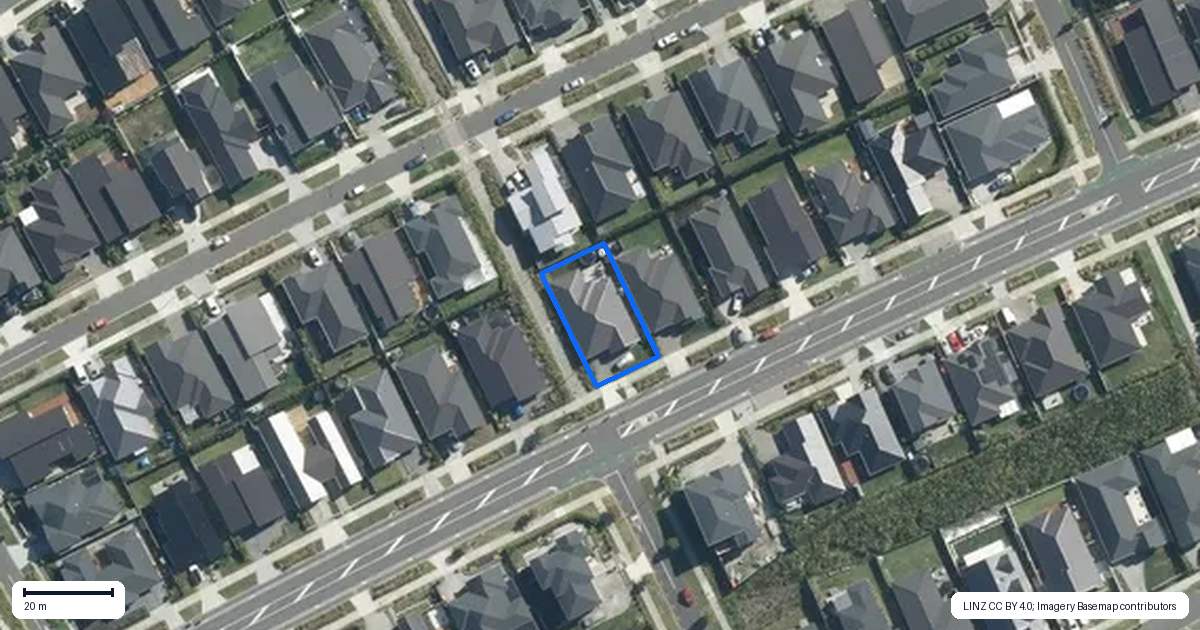 Property context map for 49 John Fair Drive, Wainui