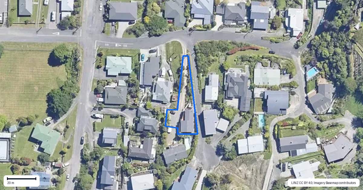 Property context map for 17B Otago Street, Picton