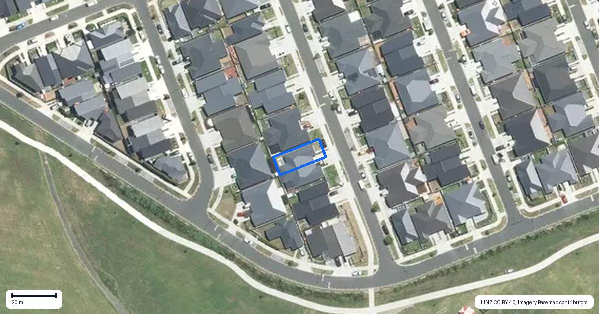 Property context map for 10 Kapowai Boulevard, Takanini, Auckland