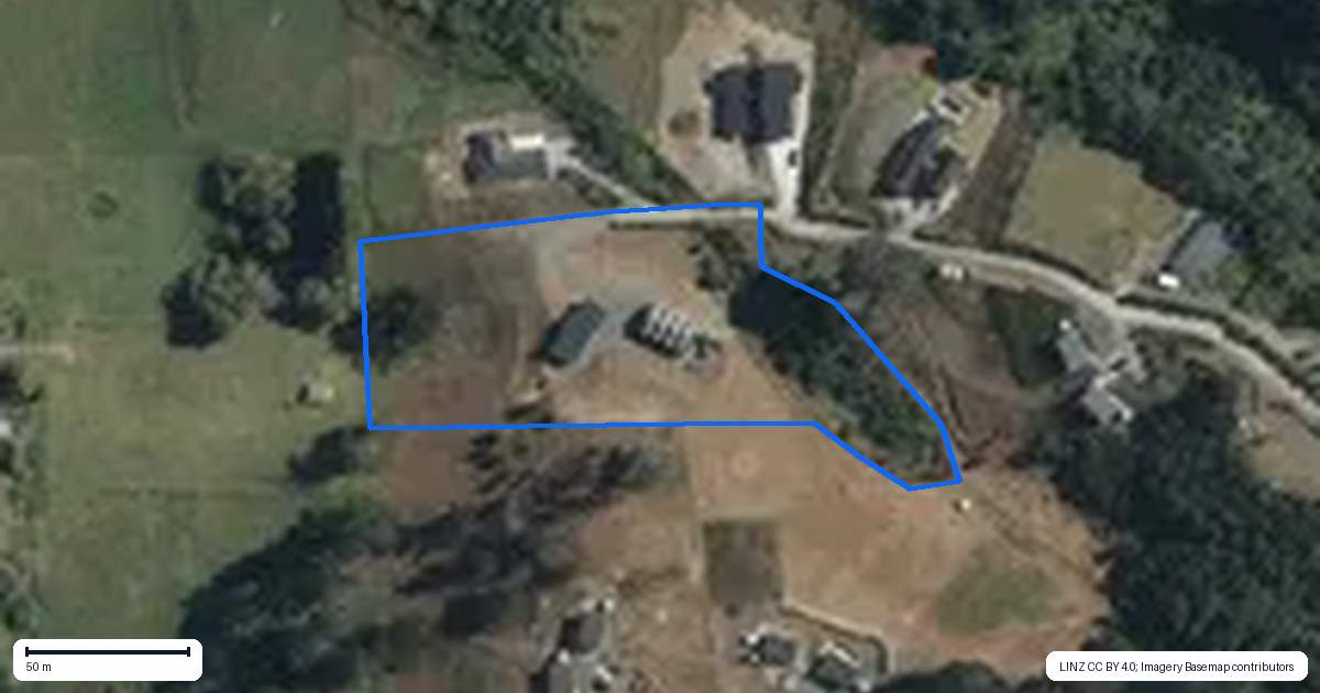 Property context map for 9 Aurea Terrace, Kumeu