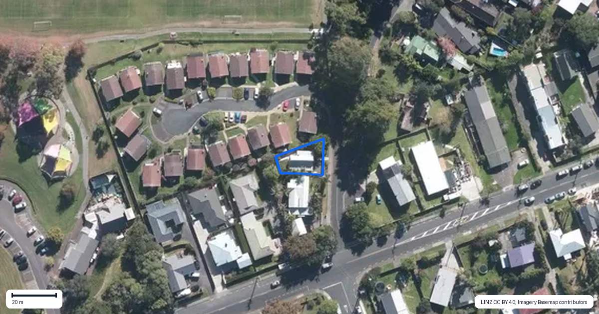 Property context map for 158A Beach Haven Road, Beach Haven, Auckland