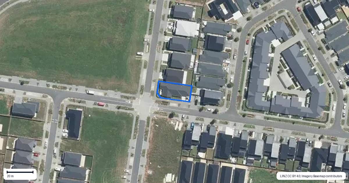 Property context map for 17 Weri Road, Karaka, Papakura