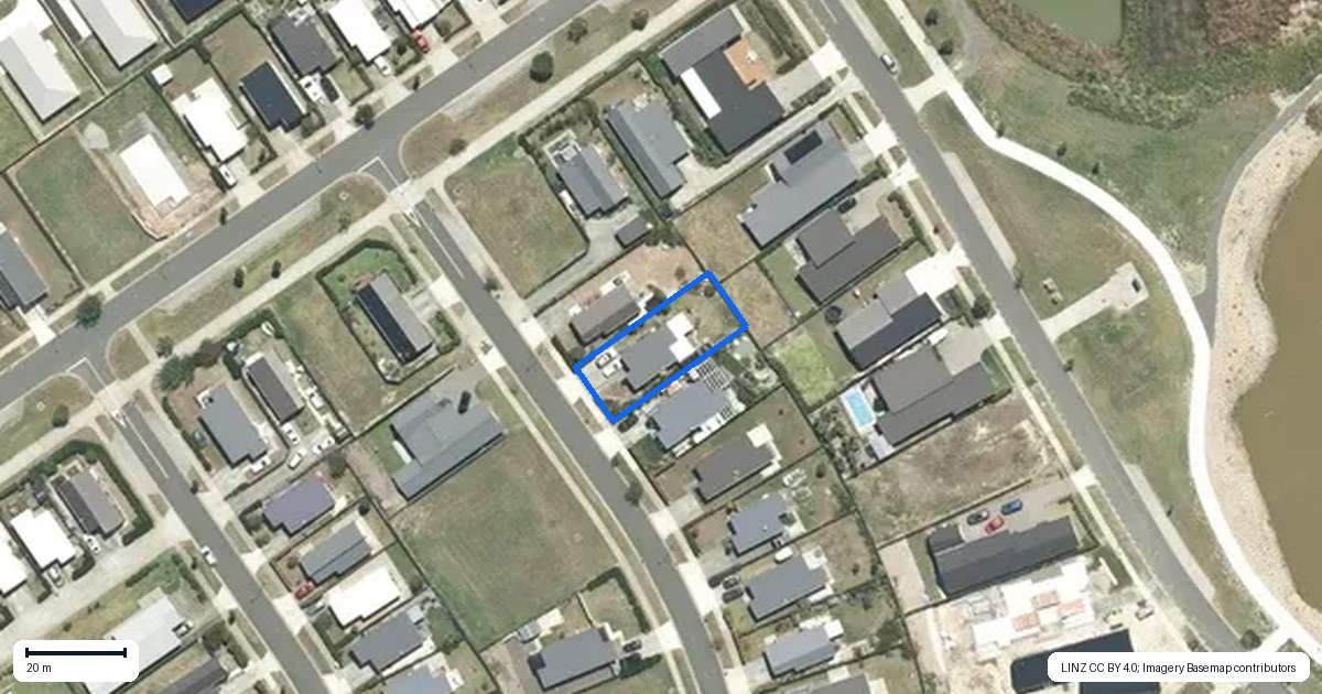 Property context map for 60 Bittern Road, Te Kauwhata