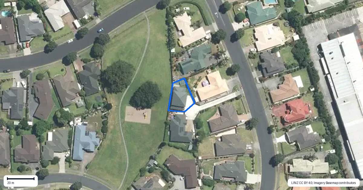 Property context map for 112A Longford Park Drive, Takanini, Auckland