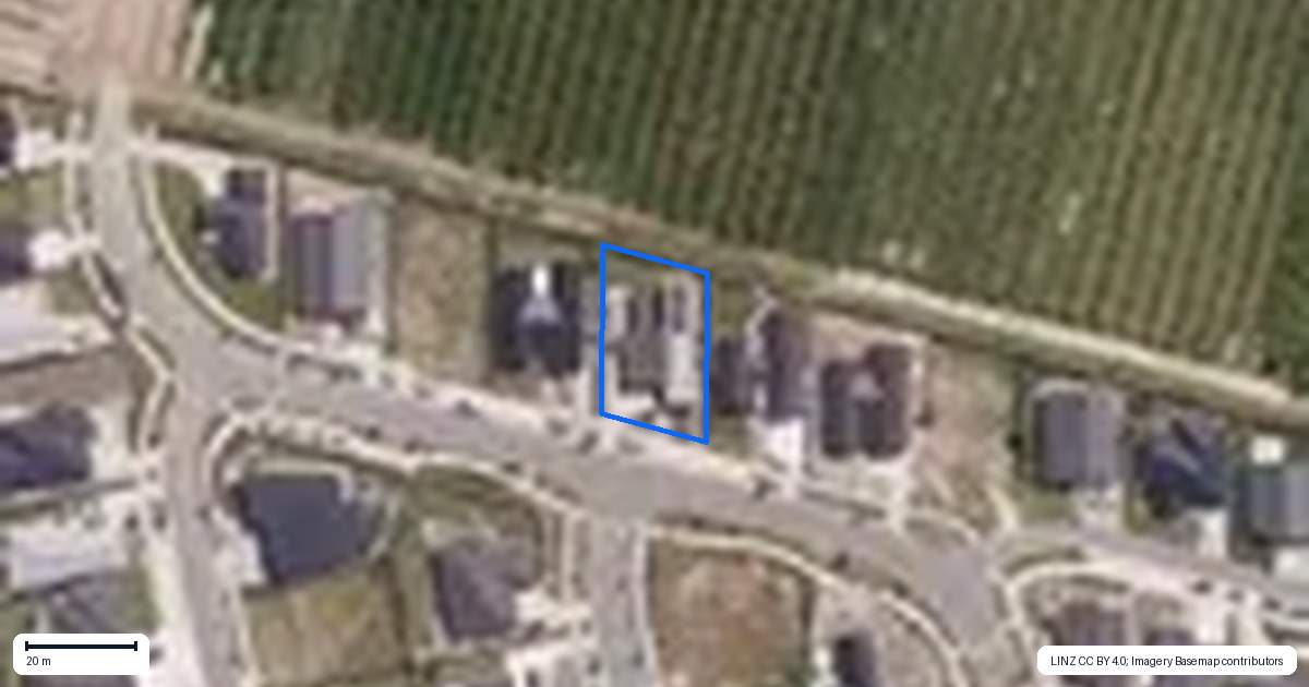 Property context map for 19 Searle Drive, Cromwell