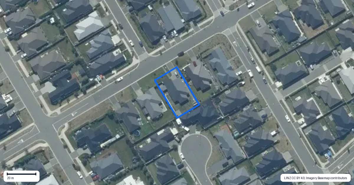 Property context map for 50 Ridgeway Avenue, Rolleston
