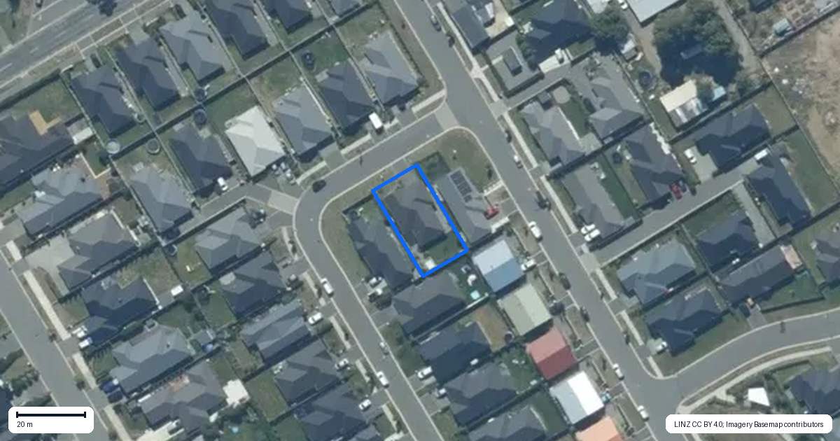 Property context map for 3 Chesney Drive, Rolleston