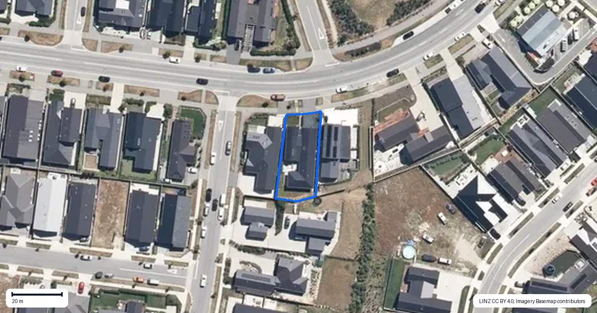 Property context map for 37 Jack Hanley Drive, Jacks Point, Queenstown
