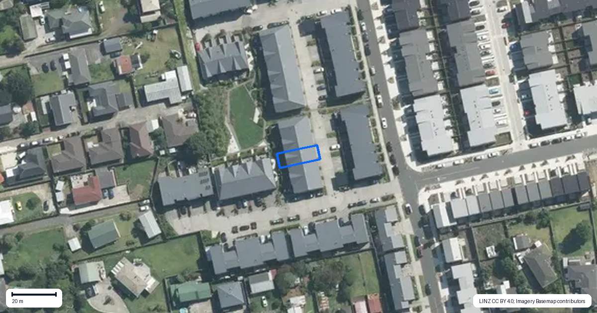 Property context map for 7 Verdant Lane, Mount Wellington, Auckland