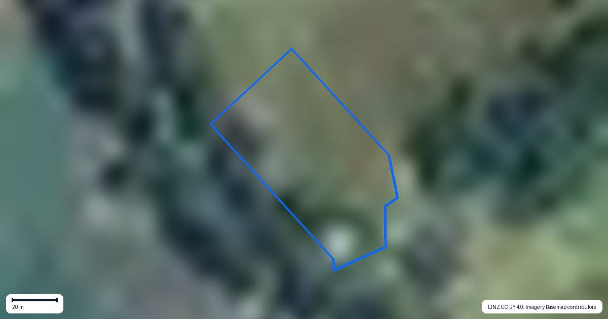 Property context map for 1090 Thames Coast Road, Kereta, Thames