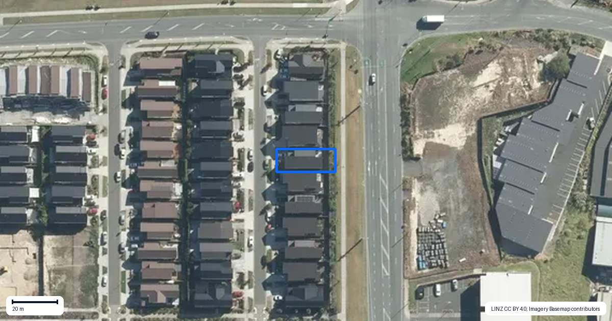 Property context map for 9 Kea Road, Silverdale