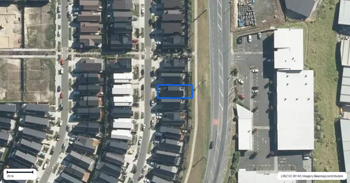 Property context map for 27 Kea Road, Silverdale