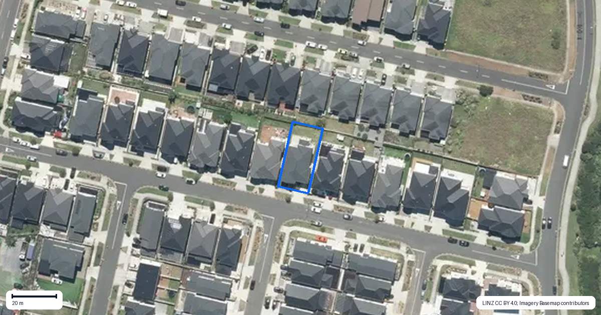 Property context map for 86 Ksenia Drive, Flat Bush, Auckland