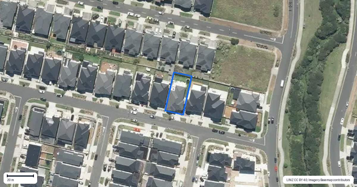 Property context map for 92 Ksenia Drive, Flat Bush, Auckland