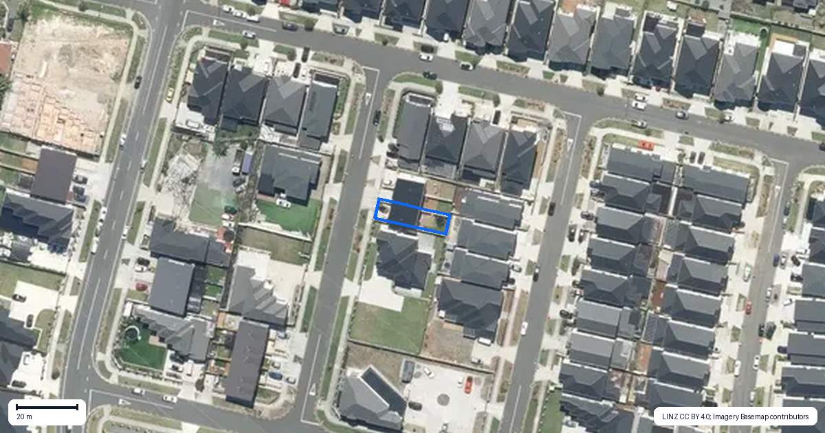 Property context map for 5 Freshland Drive, Flat Bush, Auckland