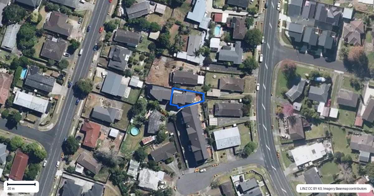 Property context map for 5A Hemsway Place, Sunnyhills, Auckland