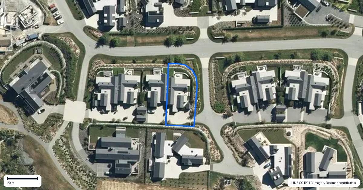 Property context map for 3 Wheatsheaf Lane, Arrowtown