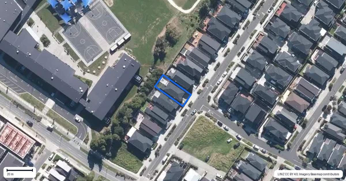 Property context map for 12 Rapunga Drive, Hobsonville, Auckland