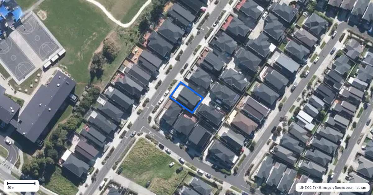 Property context map for 7 Rapunga Drive, Hobsonville, Auckland