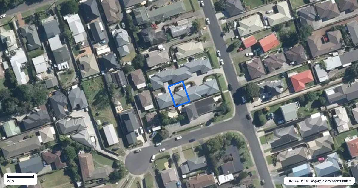Property context map for 28C Elizabeth Street, Orewa