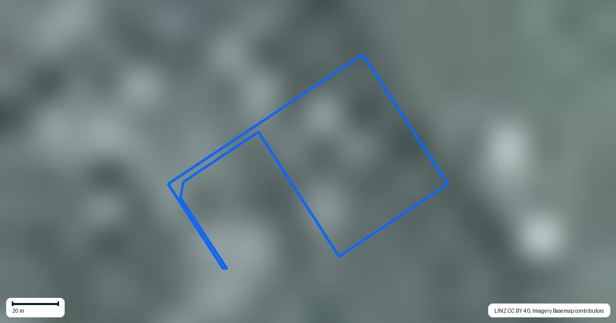 Property context map for 4 Sandry Lane, Leeston