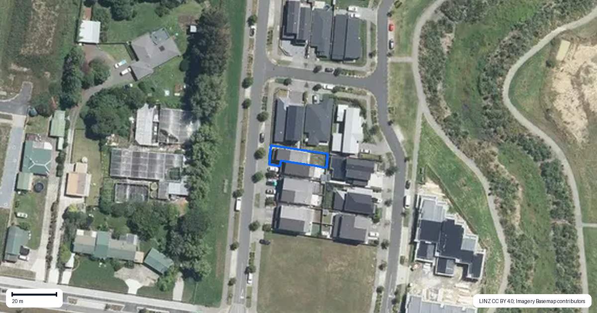 Property context map for 7B Kahui Parade, Karaka, Papakura
