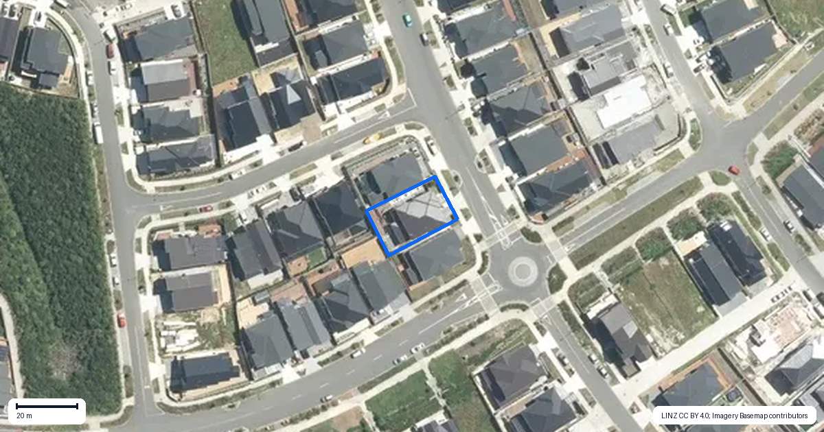Property context map for 345 Flat Bush School Road, Flat Bush, Auckland