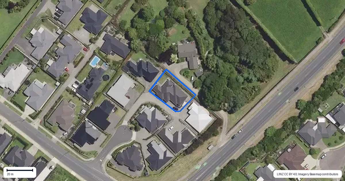 Property context map for 9 Kingson Court, Omokoroa