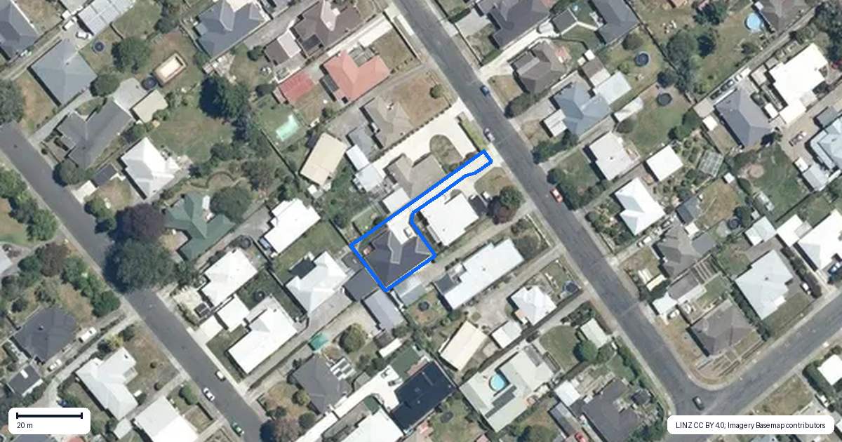 Property context map for 912 Miro Street, Mahora, Hastings