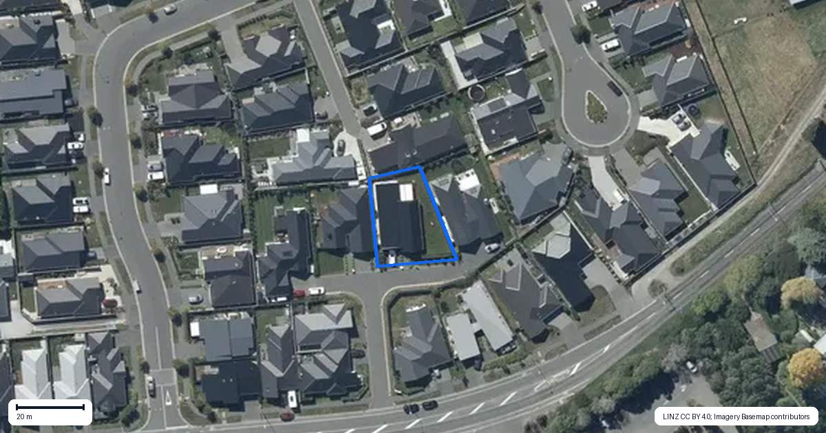 Property context map for 910 Cashmere Road, Halswell, Christchurch