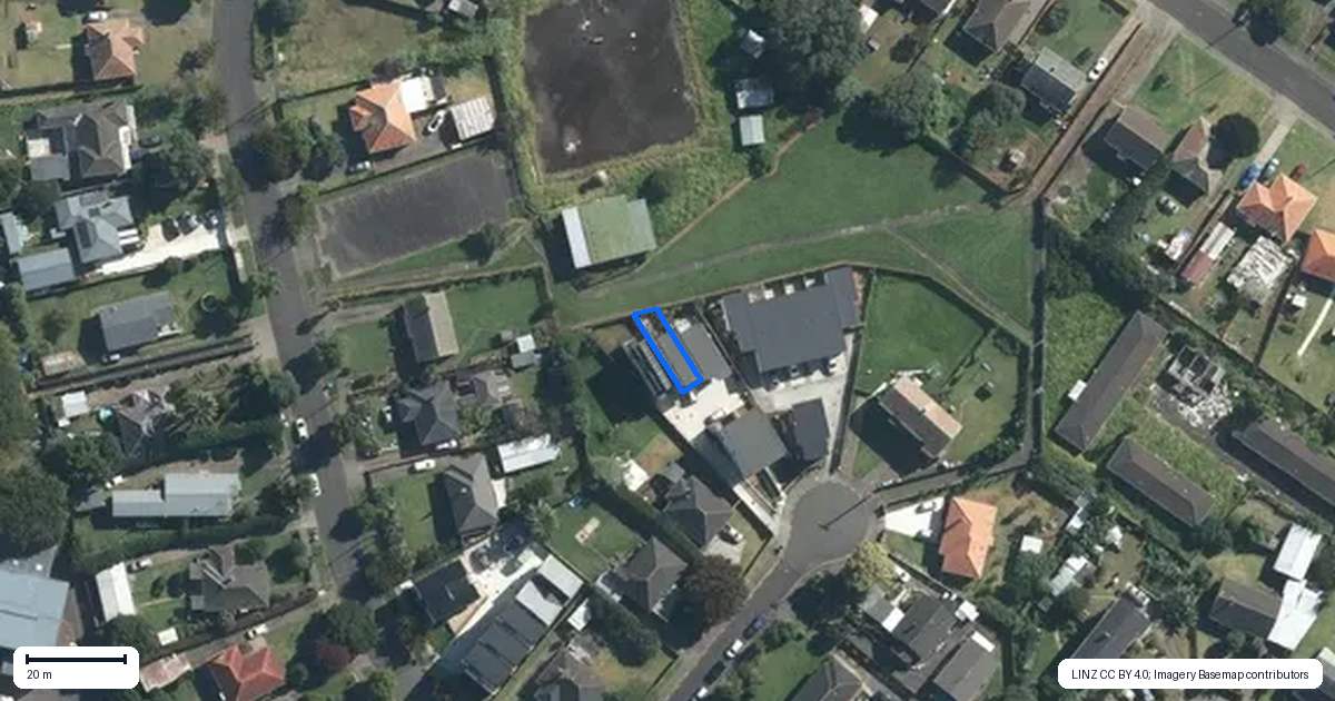 Property context map for 4D Kahu Road, Panmure, Auckland