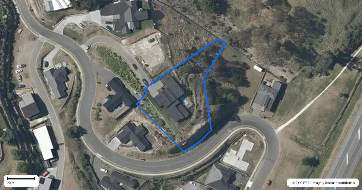 Property context map for 78 Oak Road, Poraiti, Napier