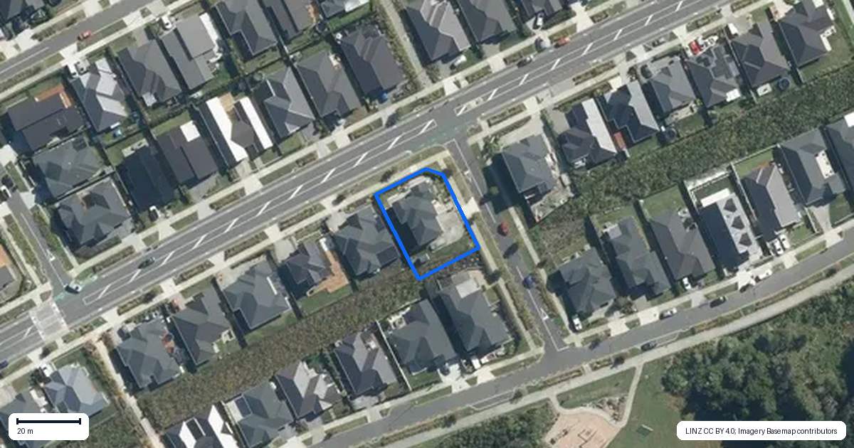 Property context map for 52 John Fair Drive, Wainui
