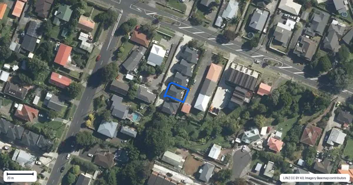 Property context map for 14D Rimu Street, New Lynn, Auckland