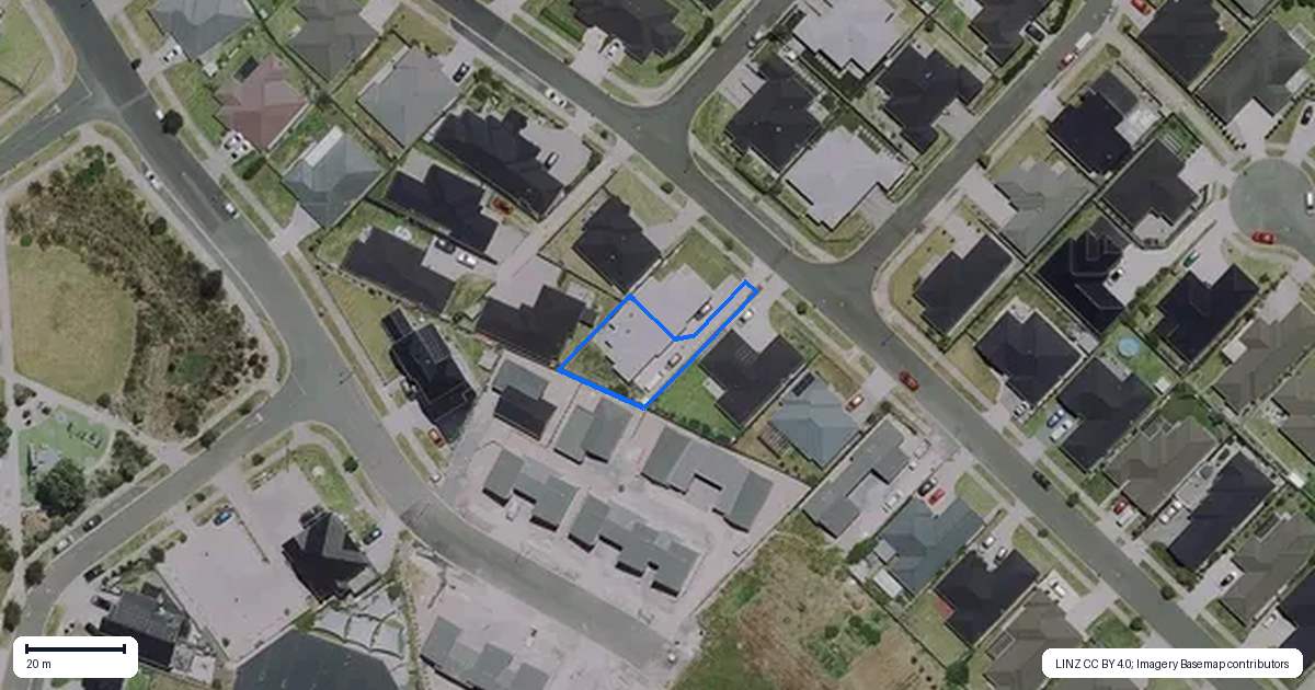Property context map for 2/36 Ladeira Place, Fitzroy, Hamilton